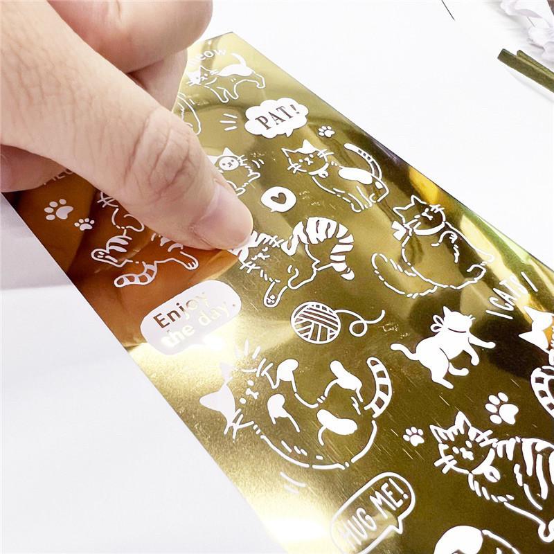 現貨正版 燙金轉印貼紙 轉印手帳貼紙 轉印貼紙 裝飾貼紙 貼紙 手帳貼紙 轉印貼-細節圖9