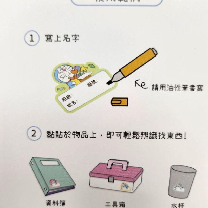 現貨正版 哆啦A夢 姓名裝飾貼紙 甜點 姓名貼紙 名裝飾貼紙 姓名貼 小叮噹 哆啦美 裝飾貼紙 班級姓名貼 貼紙 標示-細節圖6