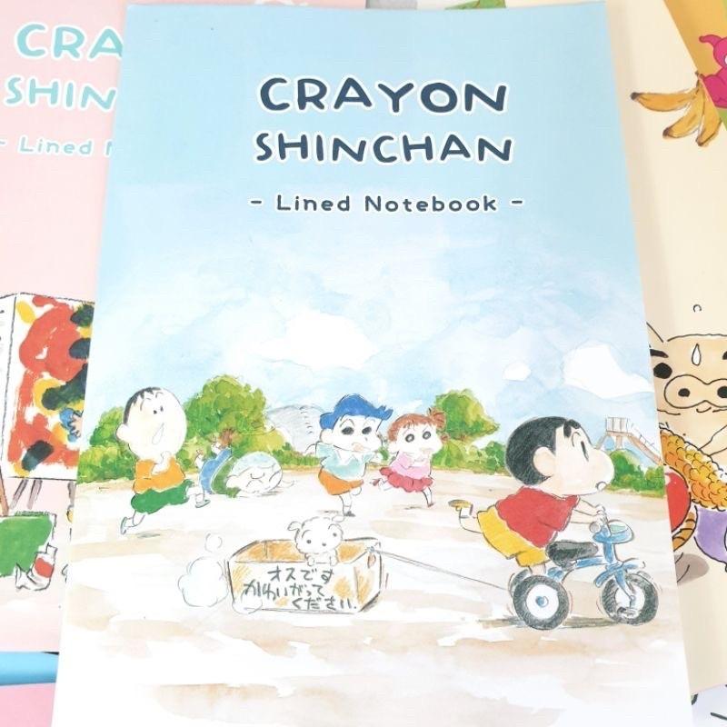 現貨正版 蠟筆小新 25k筆記本 橫線定頁筆記 小新 記事本 小白 小葵 固頁筆記本 橫線筆記本 野原新之助筆記本-細節圖7