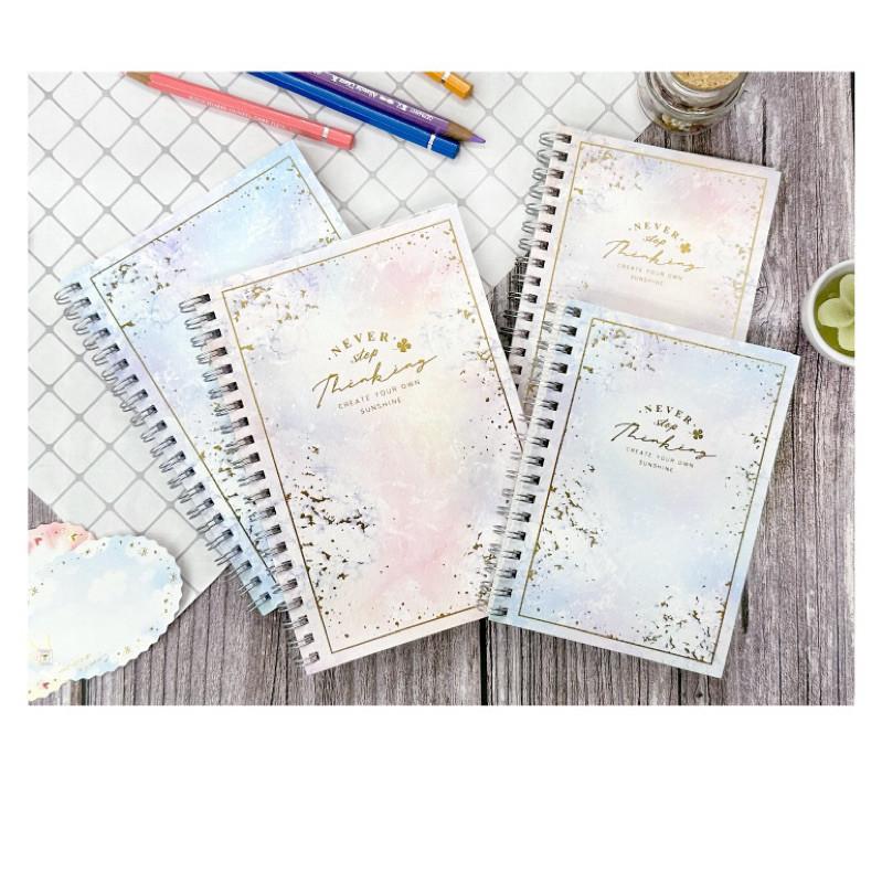 現貨正版 大理石紋 自填週計劃線圈本 自填式週計畫本 桌曆 計畫本 年度規畫 旅遊規劃 行事曆 週曆 備忘-細節圖3