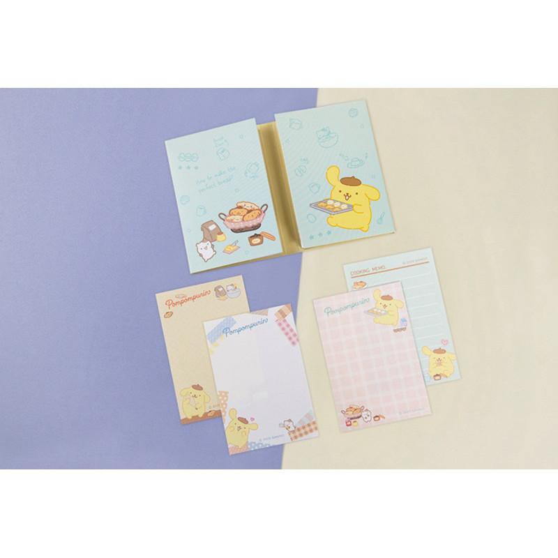 現貨正版 三麗鷗 多摺便條本 美樂蒂 庫洛米 大耳狗便條紙 紙條本 布丁狗便條紙 酷洛米四折便條本 備忘 筆記-細節圖6