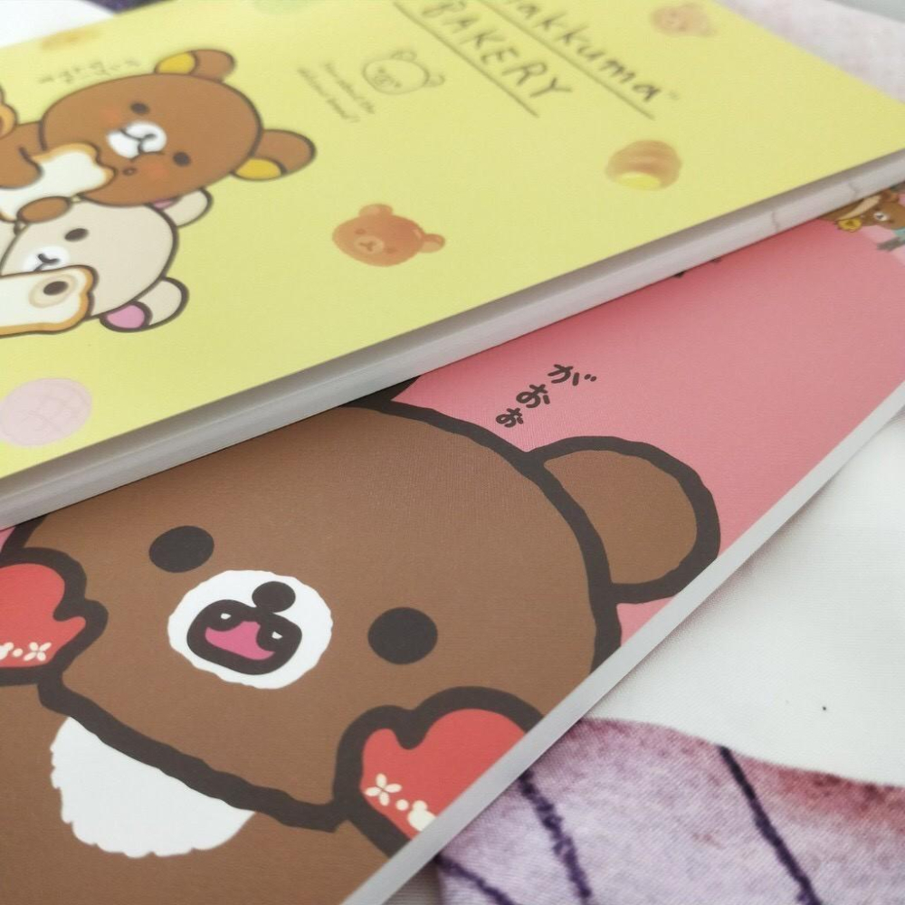 現貨正版 拉拉熊32開壓紋筆記本 32k 筆記本 橫線筆記本 筆記本 記事本 拉拉熊筆記本 懶懶熊 文具 手帳 日記-細節圖4