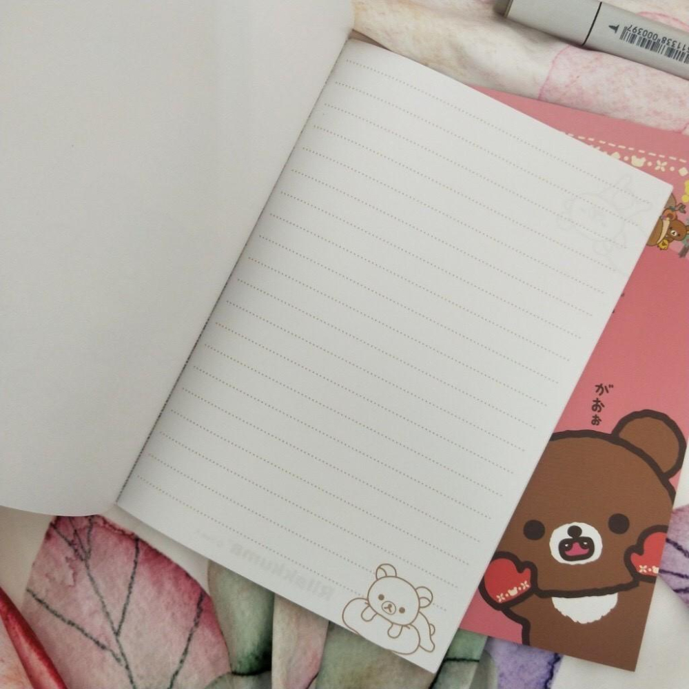 現貨正版 拉拉熊32開壓紋筆記本 32k 筆記本 橫線筆記本 筆記本 記事本 拉拉熊筆記本 懶懶熊 文具 手帳 日記-細節圖6