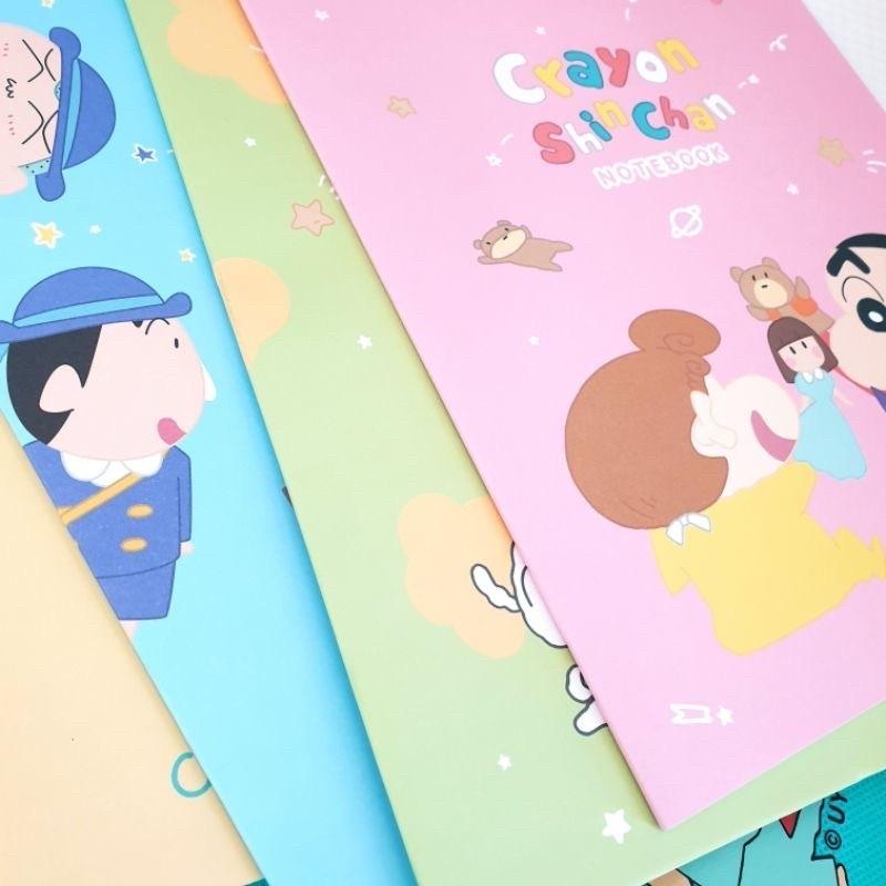 現貨正版 蠟筆小新 16k橫線筆記本 固頁筆記本 野原新之助 16k定頁筆記本 記事本 小白 橫線定頁筆記 巧克比 筆記-細節圖3