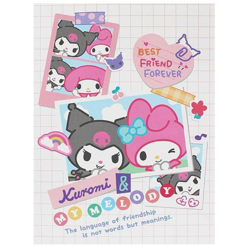 現貨正版 三麗鷗 16開筆記本 橫線 kitty筆記 計畫本 手帳 日記 記事本 酷洛米筆記本 美樂蒂 大耳狗 凱蒂貓-細節圖9