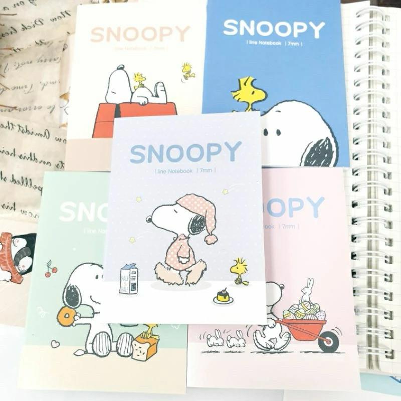現貨正版 史努比 口袋筆記本 5入小筆記本 snoopy 查理布朗 胡士托 隨身筆記 口袋筆記 記事本 備忘錄-細節圖2