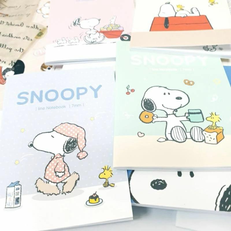 現貨正版 史努比 口袋筆記本 5入小筆記本 snoopy 查理布朗 胡士托 隨身筆記 口袋筆記 記事本 備忘錄-細節圖3