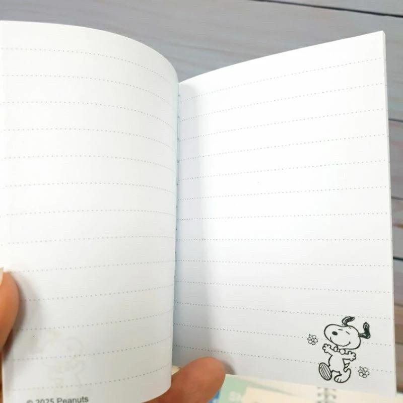 現貨正版 史努比 口袋筆記本 5入小筆記本 snoopy 查理布朗 胡士托 隨身筆記 口袋筆記 記事本 備忘錄-細節圖7