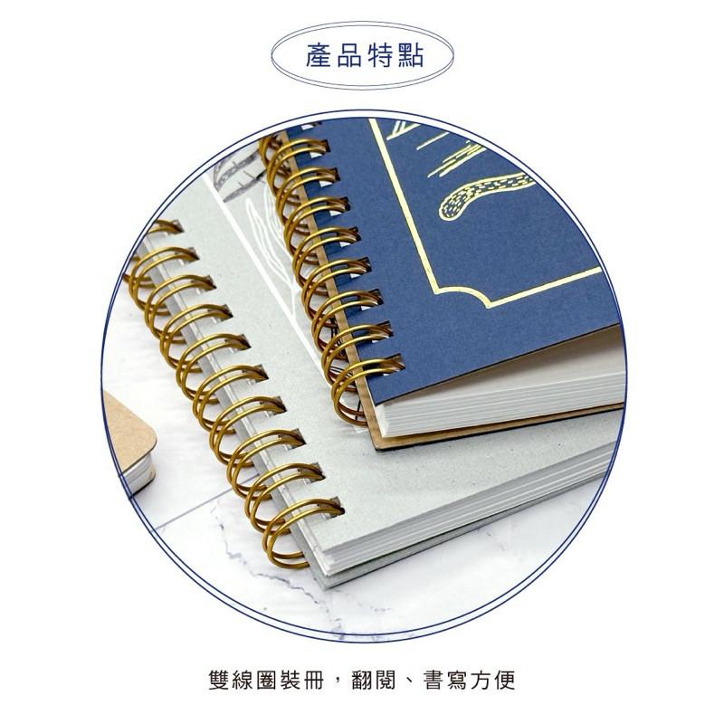 現貨正版 線圈手記25K 線圈筆記本 筆記 精裝筆記本 空白 筆記本 質感 文具 精裝 計畫本 職人系手帳 手帳本-細節圖6
