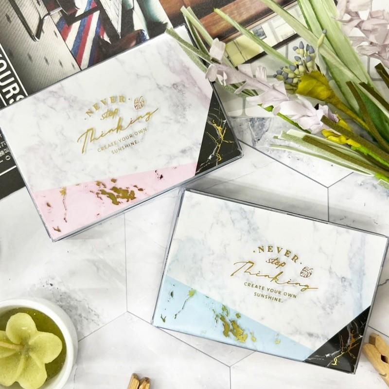 現貨正版 名片卡 大理石紋 透明盒裝彩名卡 名片卡 傳情小卡 便條 商品卡 便條紙 備忘 memo 名片卡 禮物卡 祝福-細節圖7