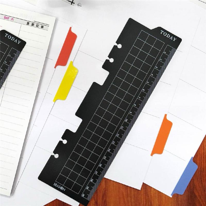 現貨正版 A5補充頁6孔20孔 尺規 萬用手冊 直尺 活頁-細節圖8