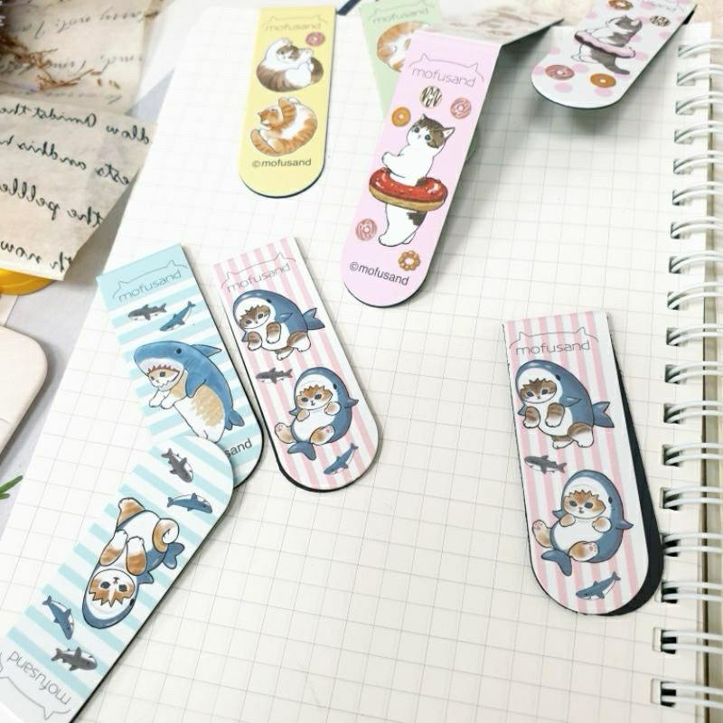 現貨正版 貓福珊迪 2入磁鐵書夾 貓福珊迪 書籤 磁性書籤 文具 貓咪書夾 卡通書籤 可愛書籤-細節圖4