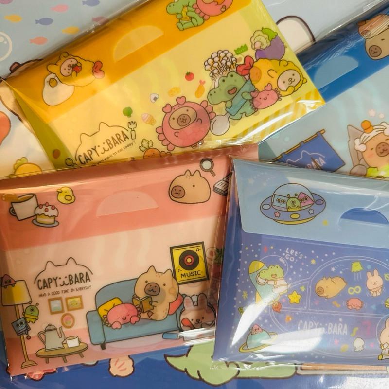 現貨正版 卡皮巴拉 便條紙 80張入便條紙 水豚 小便條包 記事紙條 小信紙 備忘錄 留言便條紙 MEMO 隨身 台灣製-細節圖6