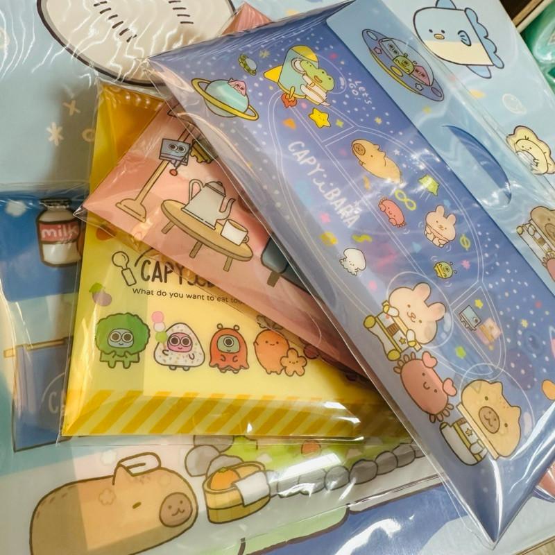 現貨正版 卡皮巴拉 便條紙 80張入便條紙 水豚 小便條包 記事紙條 小信紙 備忘錄 留言便條紙 MEMO 隨身 台灣製-細節圖8