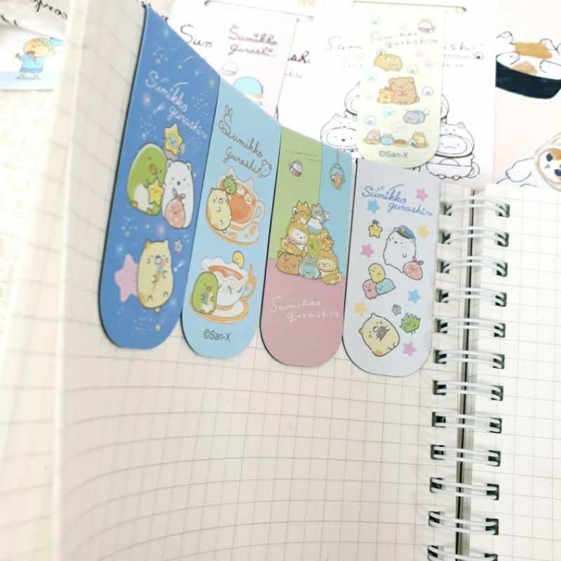 現貨正版 角落小夥伴 磁性書籤 磁鐵書夾 角落生物 書籤 可愛書夾 造型書籤 白熊 恐龍 炸蝦 書夾 台灣製-細節圖3