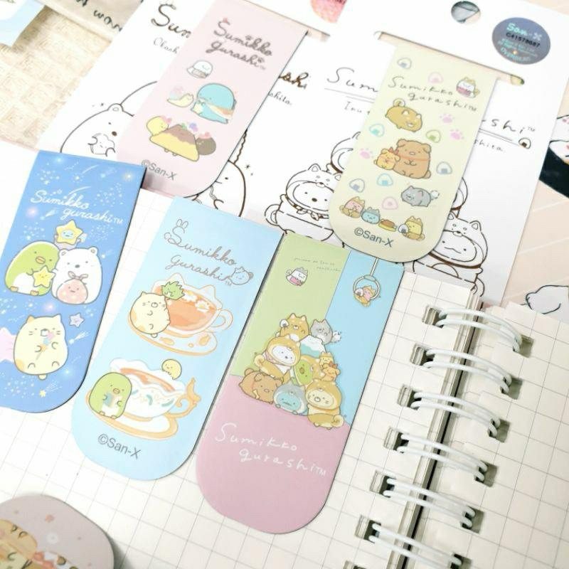 現貨正版 角落小夥伴 磁性書籤 磁鐵書夾 角落生物 書籤 可愛書夾 造型書籤 白熊 恐龍 炸蝦 書夾 台灣製-細節圖7