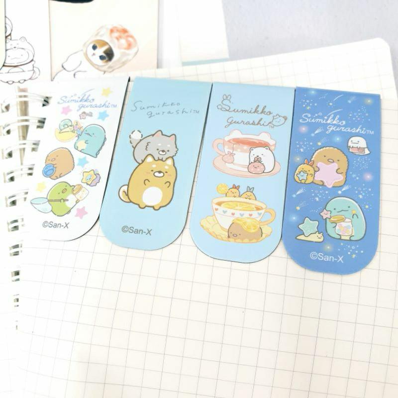 現貨正版 角落小夥伴 磁性書籤 磁鐵書夾 角落生物 書籤 可愛書夾 造型書籤 白熊 恐龍 炸蝦 書夾 台灣製-細節圖8