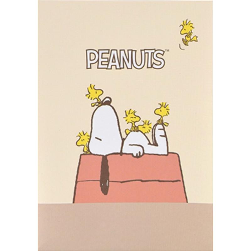 現貨正版 史努比 空白筆記本  25k空白筆記本 定頁筆記 方格 記事本 查理布朗 胡士托 25k筆記 固頁筆記本 Sn-細節圖5