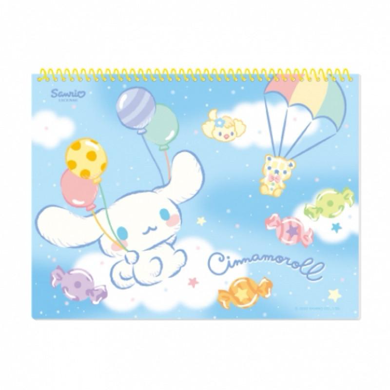 現貨正版 三麗鷗繪圖本 kitty圖畫本 塗鴉冊 外出圖書紙 庫洛米剪貼簿 大耳狗素描本 畫畫本 畫冊 隨手記錄 旅行-細節圖8