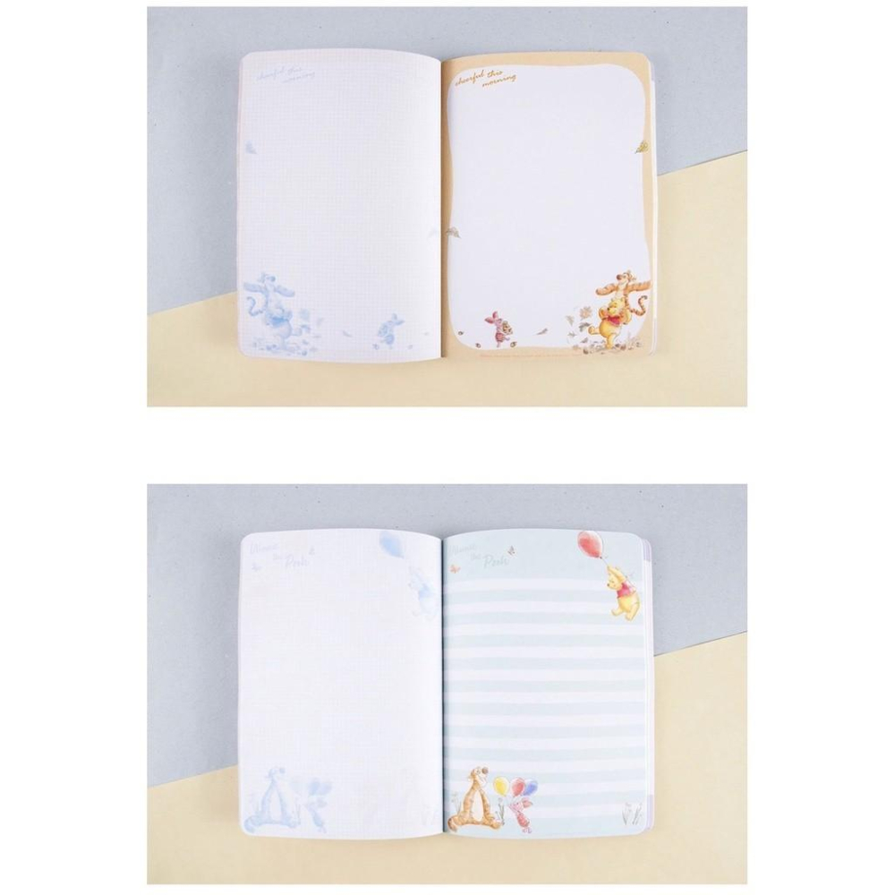 現貨正版 迪士尼好可愛定頁筆記本 32K筆記本 定頁可撕筆記筆記本 可撕彩色筆記本 定頁信紙 便條紙本 備忘 維尼筆記本-細節圖7