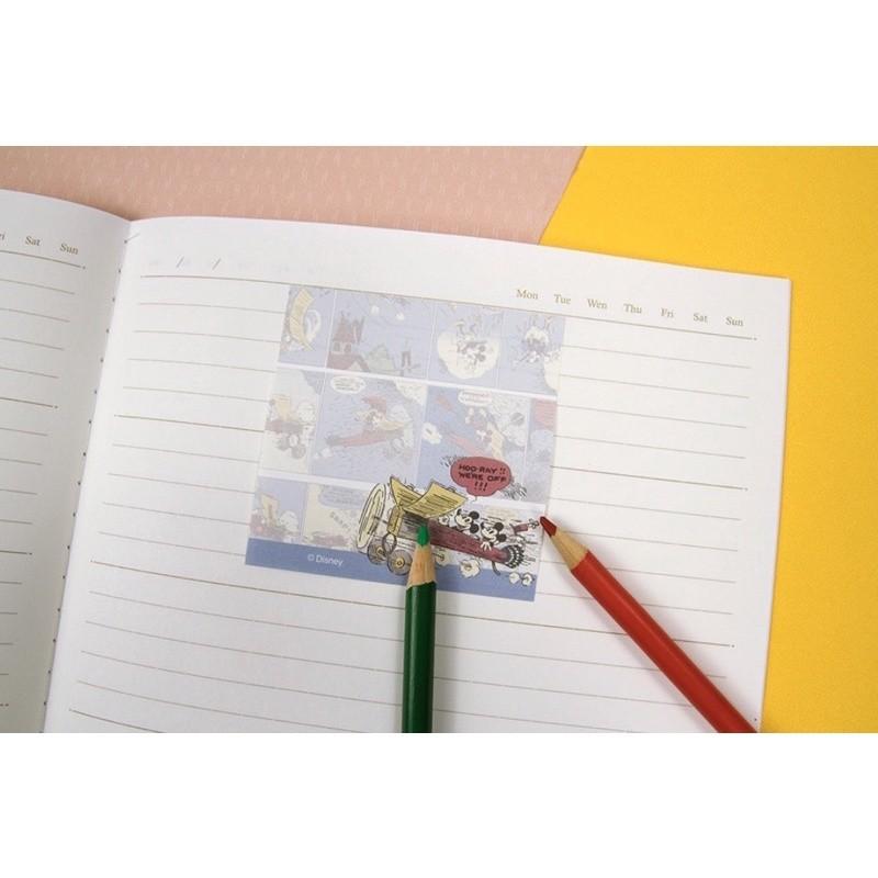 現貨正版 迪士尼便利貼 正方形便利貼 維尼便條紙 備忘 註記 留言貼 維尼 愛麗兒便利貼紙 米奇 奇蒂辦公文具 美人魚-細節圖7