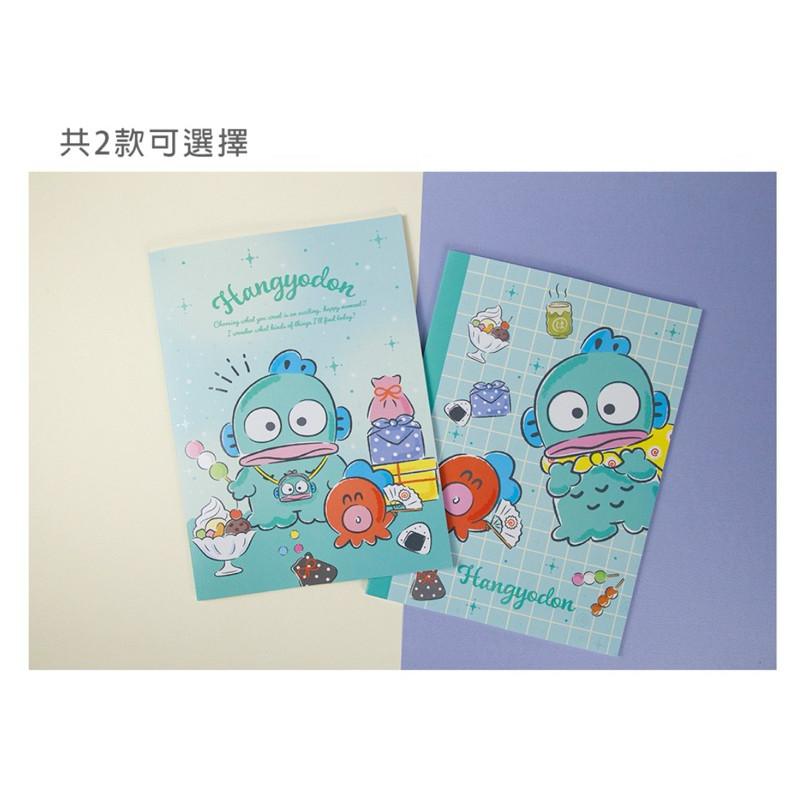 現貨正版 三麗鷗16K定頁筆記 人魚漢頓筆記本 橫線筆記本 記事本 備忘錄-細節圖2