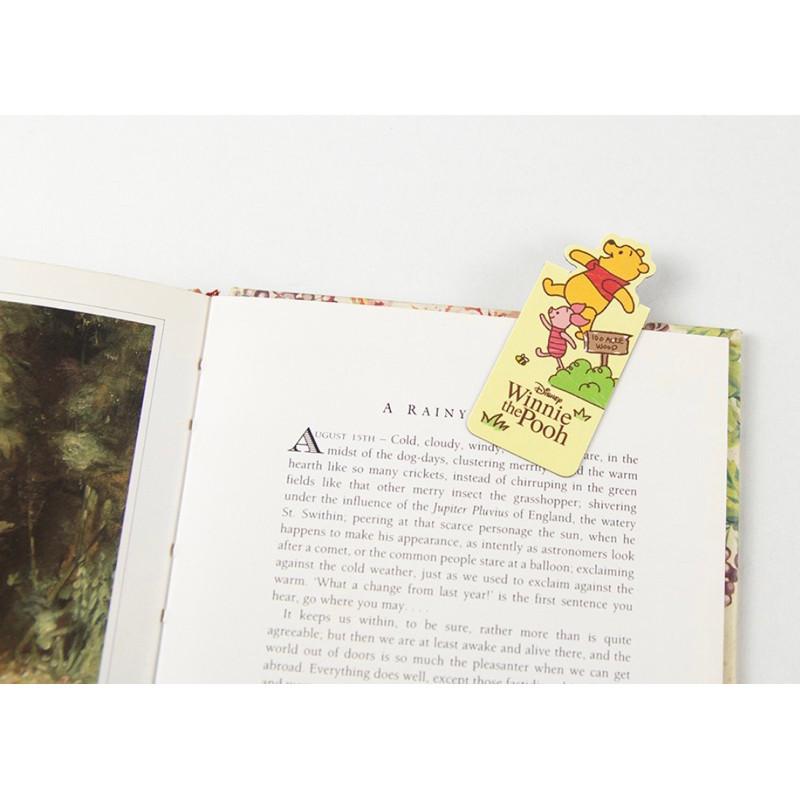 現貨正版 迪士尼磁性書籤 1入 書夾 維尼 愛麗絲 米奇 公主 重點書籤 看書必備 熊抱哥 奇蒂 史迪奇 玩具總動員-細節圖5