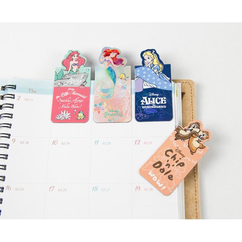 現貨正版 迪士尼磁性書籤 1入 書夾 維尼 愛麗絲 米奇 公主 重點書籤 看書必備 熊抱哥 奇蒂 史迪奇 玩具總動員-細節圖9