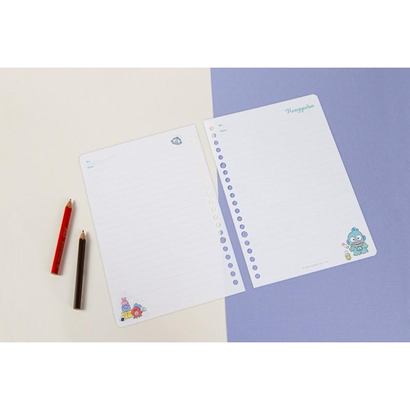 現貨正版 三麗鷗20孔活頁內紙 kitty活頁紙 A5 20孔 20頁入 酷洛米活頁紙 人魚漢頓活頁式 80磅-細節圖5