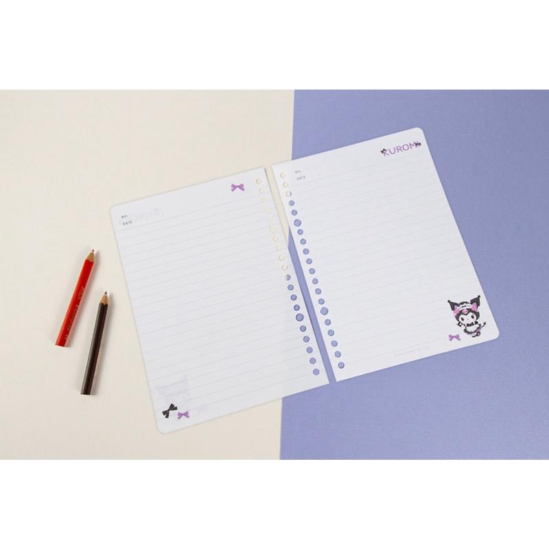 現貨正版 三麗鷗20孔活頁內紙 kitty活頁紙 A5 20孔 20頁入 酷洛米活頁紙 人魚漢頓活頁式 80磅-細節圖7