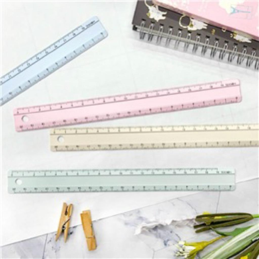 現貨正版 防滑鋁尺20cm 20公分尺 文具 直尺 鋁尺 20cm尺-細節圖2
