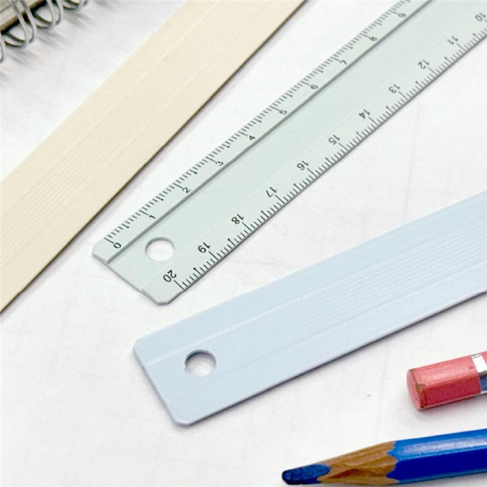 現貨正版 防滑鋁尺20cm 20公分尺 文具 直尺 鋁尺 20cm尺-細節圖7