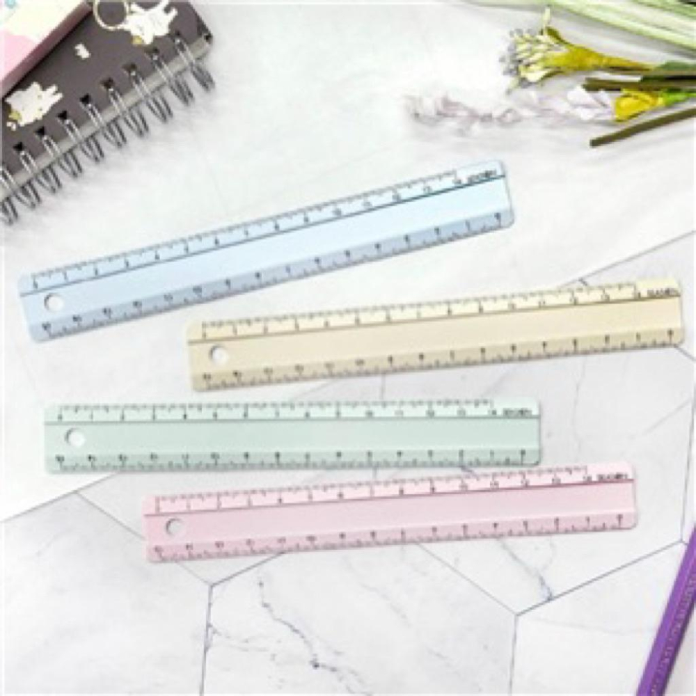 現貨正版 防滑鋁尺15cm 15公分尺 文具 直尺 可愛卡通尺 15cm尺-細節圖2