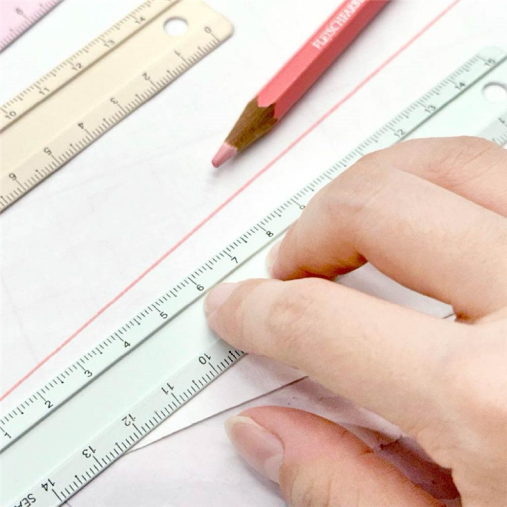 現貨正版 防滑鋁尺15cm 15公分尺 文具 直尺 可愛卡通尺 15cm尺-細節圖8