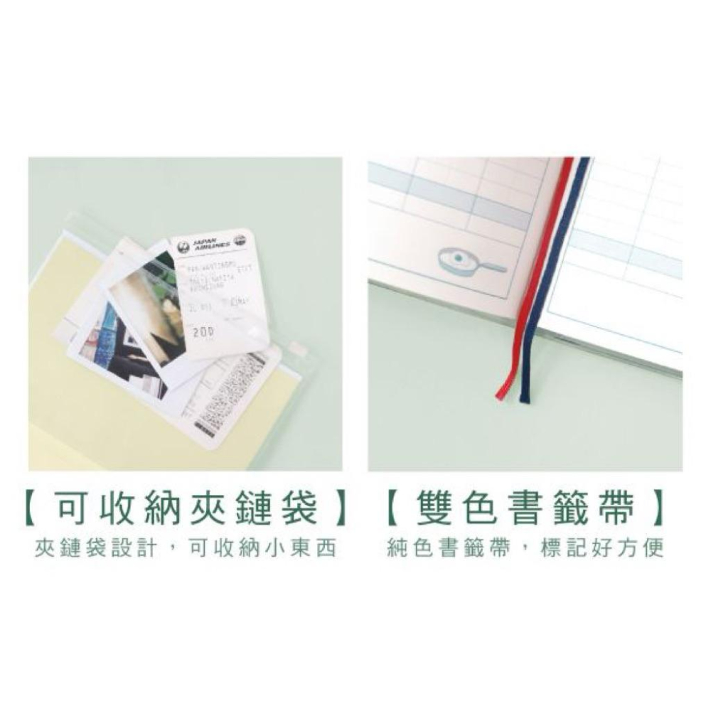 現貨正版 小呸角 32K家庭計畫收支本 家計簿 32k 定頁家計本 附夾鏈袋 記帳本 月計畫表 週計畫 年度收支總表-細節圖7