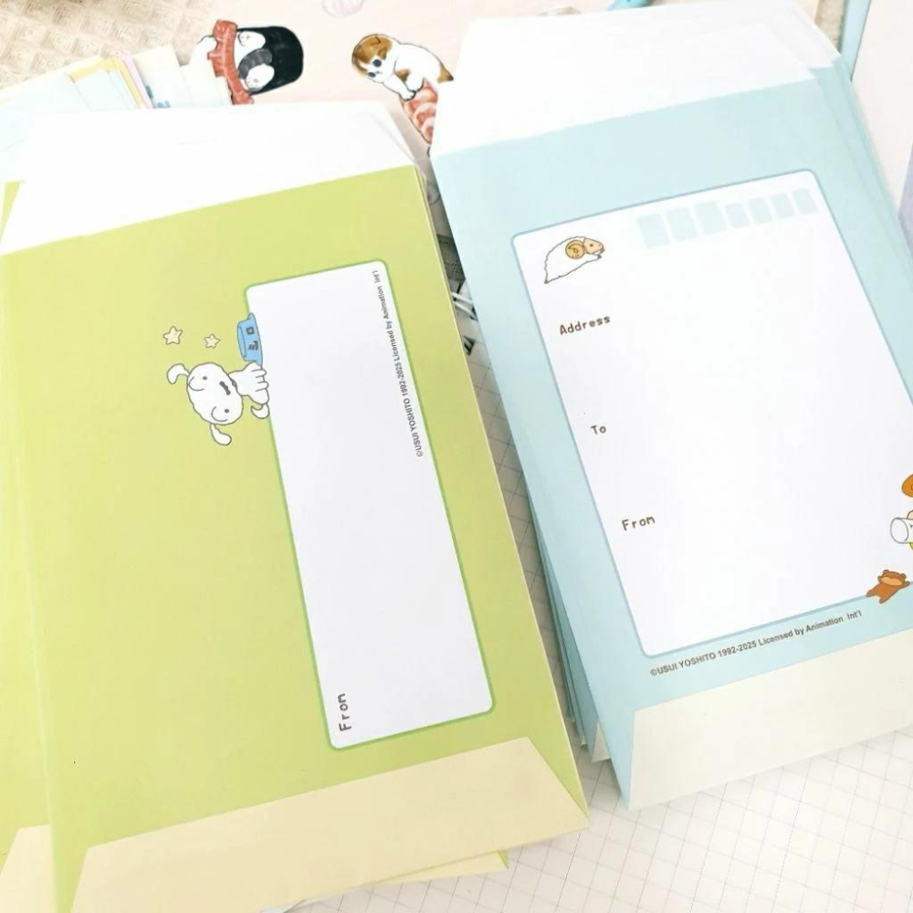 現貨正版 蠟筆小新 信封信紙套組 野原新之助 信封12入 信紙30入 可愛信紙 便條紙 留言紙 小白 巧克比 小葵 台灣-細節圖3