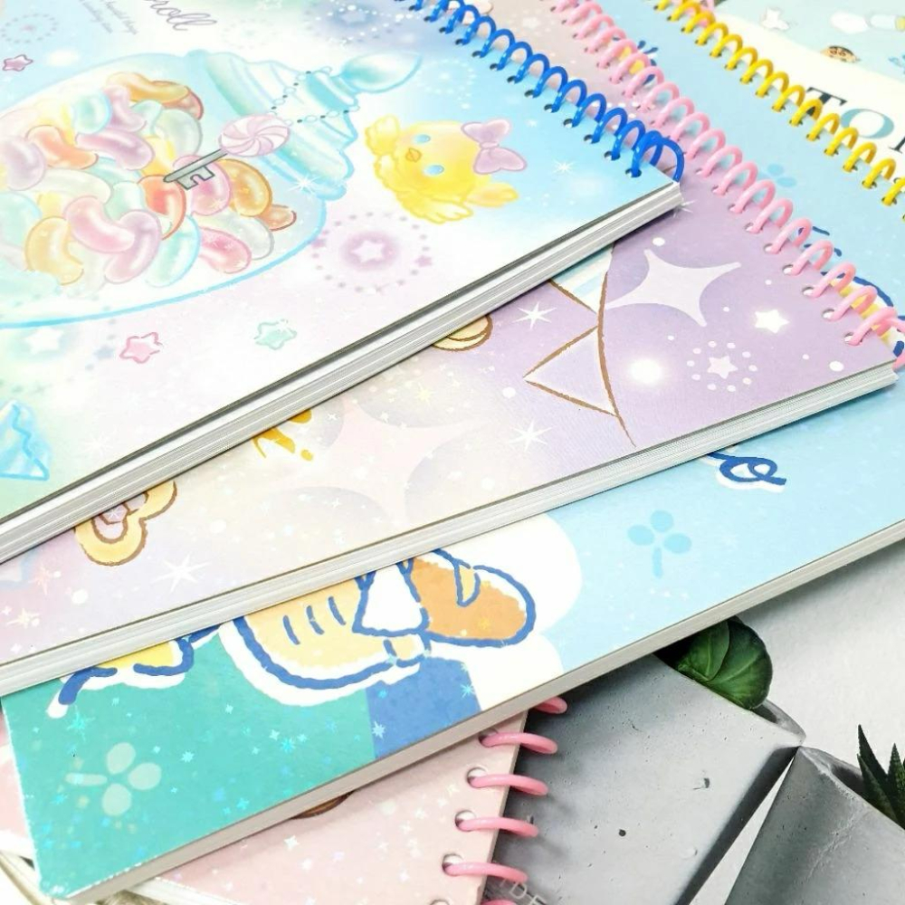 現貨正版 三麗鷗 13k畫冊 圖畫本 酷洛米 大耳狗 美樂蒂 帕帢狗 剪貼畫冊 塗鴉本 空白圖畫紙 塑貼簿 台灣製-細節圖5