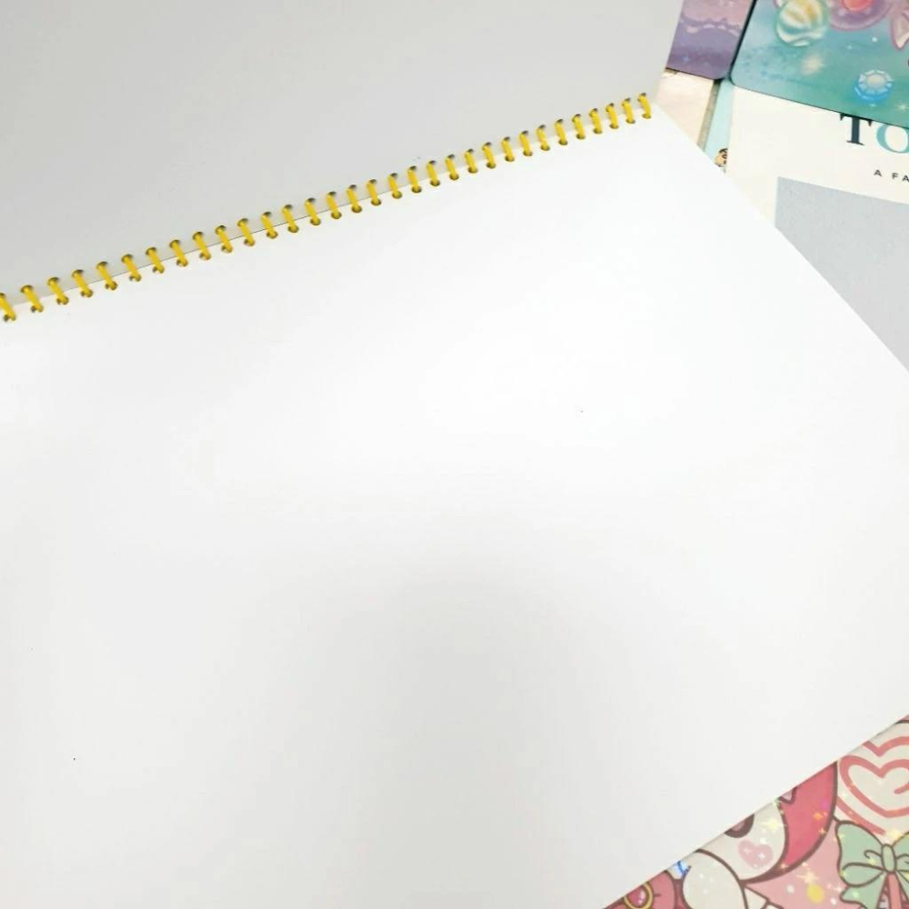 現貨正版 三麗鷗 13k畫冊 圖畫本 酷洛米 大耳狗 美樂蒂 帕帢狗 剪貼畫冊 塗鴉本 空白圖畫紙 塑貼簿 台灣製-細節圖8