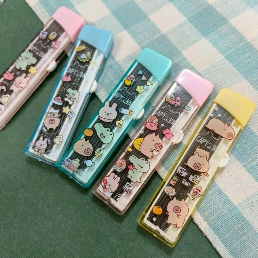 現貨正版 卡皮巴拉 自動鉛筆芯 水豚 2B 筆芯 0.5mm 自動鉛筆 文具 卡通 卡皮胖拉 可愛 自動鉛筆芯 鉛筆芯-細節圖3