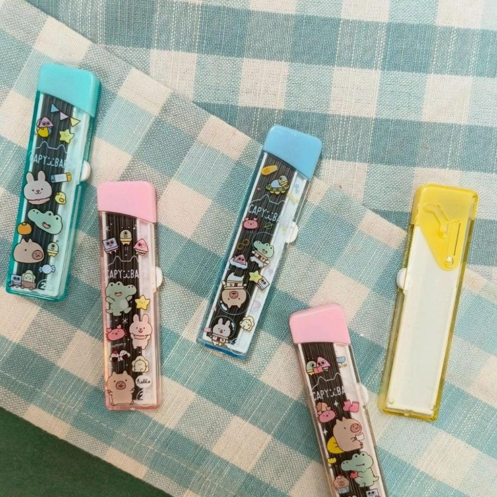 現貨正版 卡皮巴拉 自動鉛筆芯 水豚 2B 筆芯 0.5mm 自動鉛筆 文具 卡通 卡皮胖拉 可愛 自動鉛筆芯 鉛筆芯-細節圖6