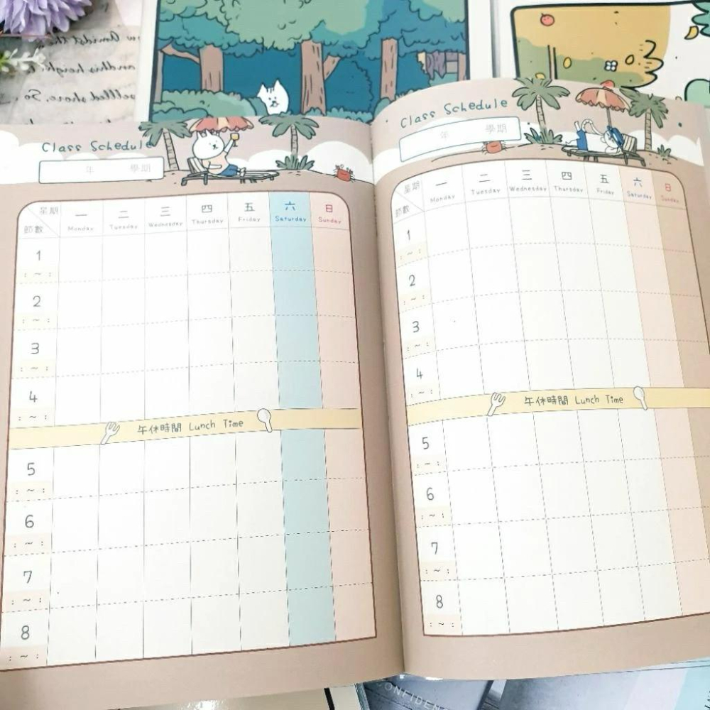 現貨正版 2026年 貓行李 跨年月計劃 25k  日誌 月計畫筆記 月誌 學年 18個月手帳 行事曆 年度計劃 收支表-細節圖4
