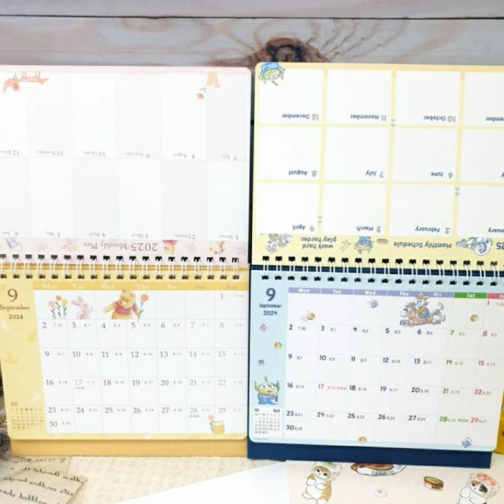 現貨正版 2026年 迪士尼 36k跨年桌曆 三角桌曆 維尼 桌曆 三眼怪 月曆 備忘錄 行事曆 年度計劃 可愛桌曆-細節圖9