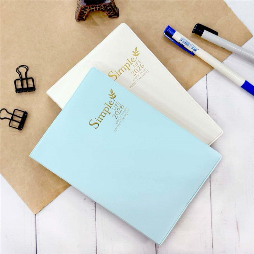 現貨正版 2026年 50K橫線日誌 一天一頁 工商日誌 效率手冊 手帳 YD2650X 年度計劃 學習規劃 旅遊規劃-細節圖2
