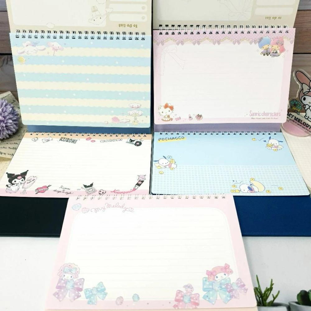 現貨正版 2026年 三麗鷗 三角桌曆 酷洛米 B6桌曆 雙子星 帕恰狗 美樂蒂 kitty行事曆 行程備忘錄 台灣節日-細節圖4