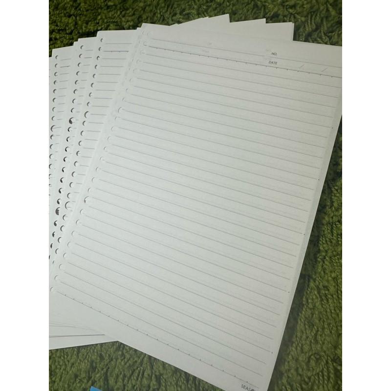 現貨正版 活頁紙 超值18K26孔活頁紙 100入 B5 內頁 補充頁 活頁紙 LL18263E-細節圖6