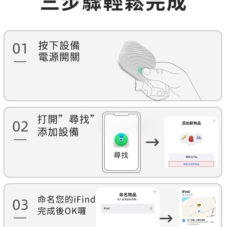 iFind 定位器 FDQ-01 Spot Circle GPS定位器 全球追蹤器 老人小孩寵物定位器 ios適用-細節圖8