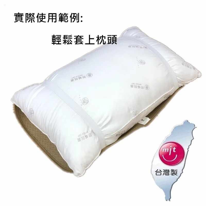涼蓆枕頭墊片 細緻不夾髮 夏季涼蓆枕頭套 透氣枕墊 涼爽枕墊 紙纖涼蓆枕墊 枕頭墊 枕頭涼蓆墊 台灣製造【簡單生活館】二-細節圖4