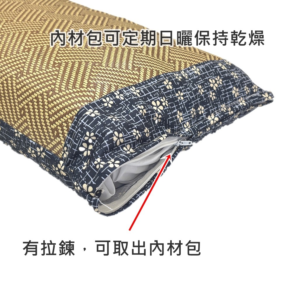 綠豆枕 綠豆殼枕 綠豆枕頭 綠豆殼枕頭 台灣製 夏天枕頭 涼枕 透氣枕頭 【簡單生活館】-細節圖5