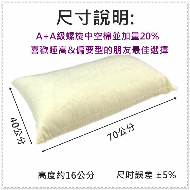 高型枕頭 硬枕頭 健康紮實枕 高硬枕 側睡最佳枕頭 可超取 MIT台灣製造枕頭【簡單生活館】-細節圖2