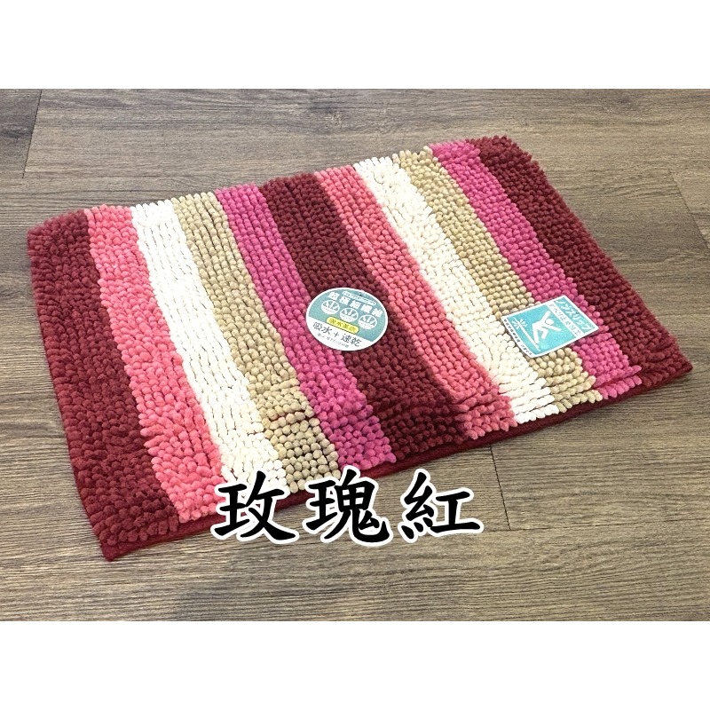 雪尼爾腳踏墊 吸水 快乾 防滑 新專利 雪尼爾防滑腳踏墊 地墊 吸水腳踏墊 門墊【簡單生活館】-規格圖6